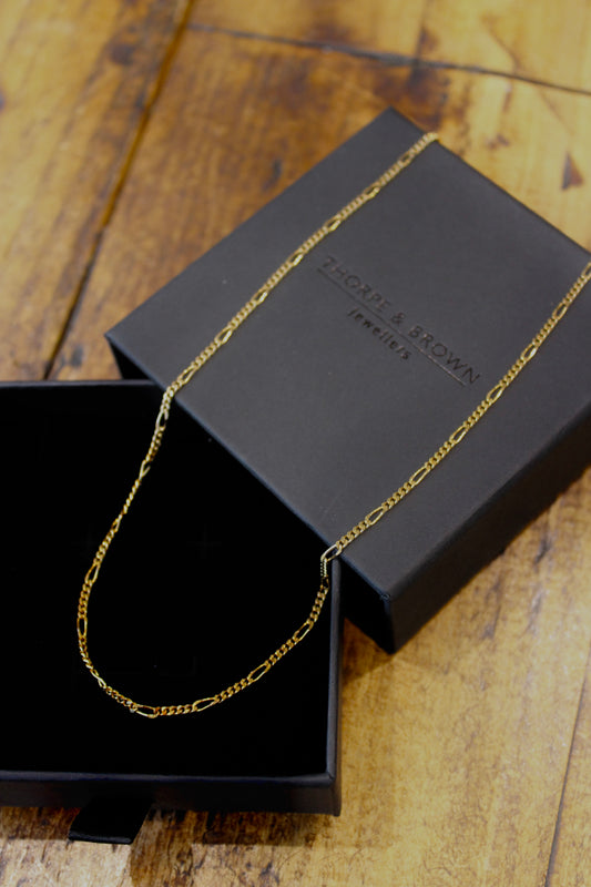 9ct Gold Figaro Chain