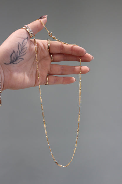 9ct Gold Figaro Chain